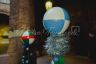 La fotogallery dell'accensione dell'albero di Natale delle 17 Contrade